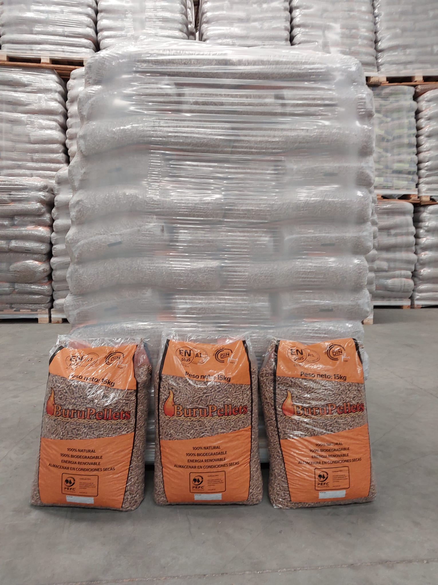 Burupellet marca principal